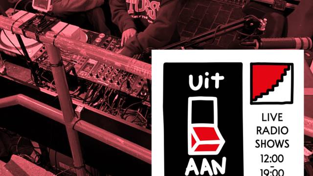 AAN / UIT Live radio bij Stranded FM